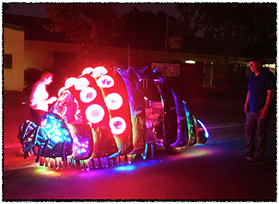 Playa Academy 2023 - Art Car Ohmu